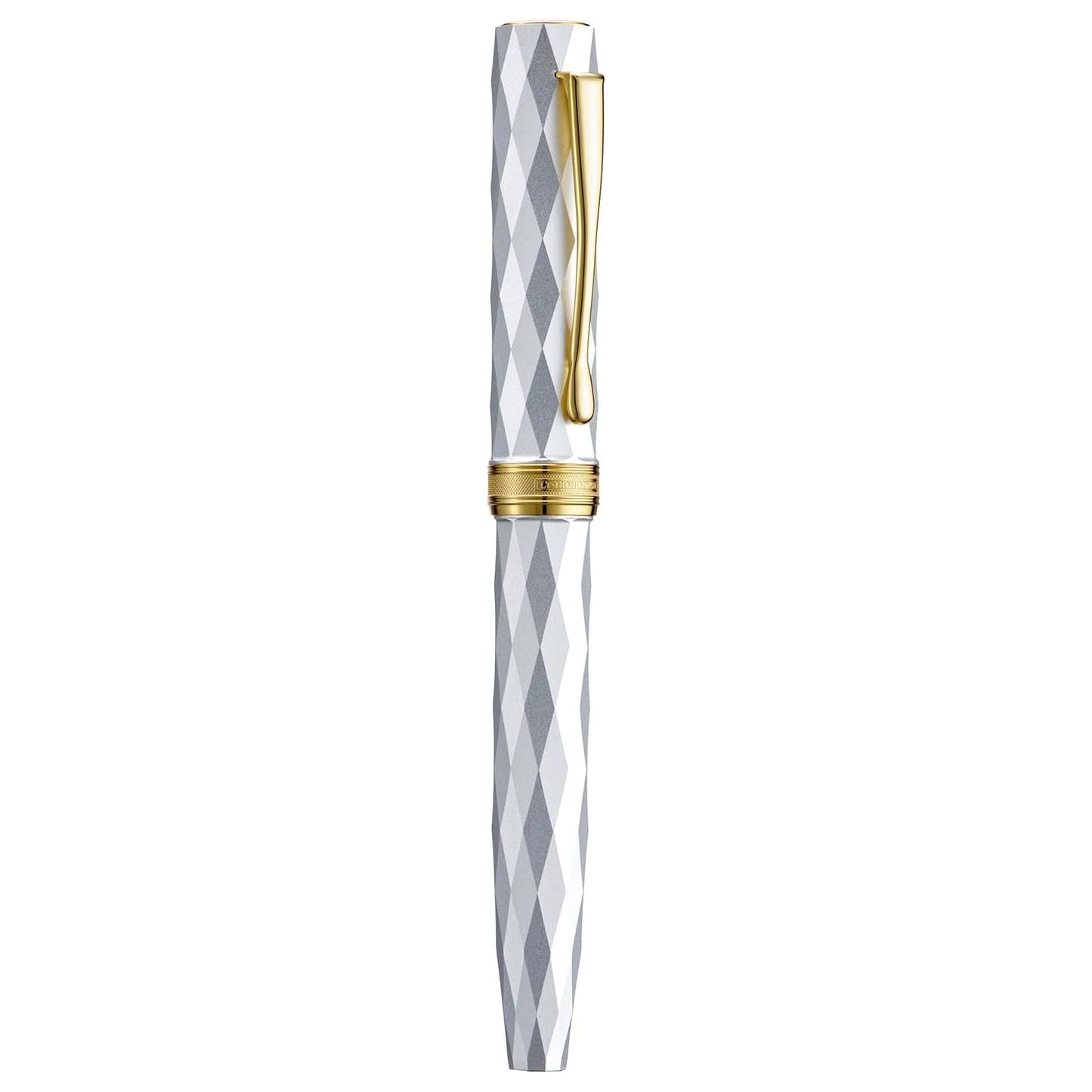 Hongdian N11 Louvre White GT Fountain Pen