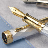 Hongdian N11 Louvre White GT Fountain Pen