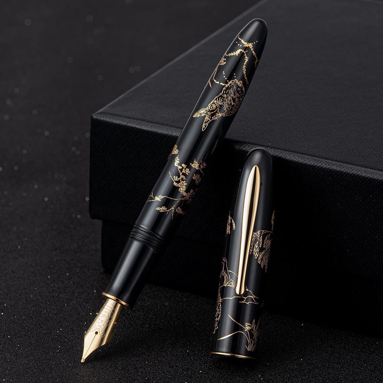 Hongdian N23 Black GT Fountain Pen
