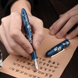 Hongdian N23 Blue CT Fountain Pen