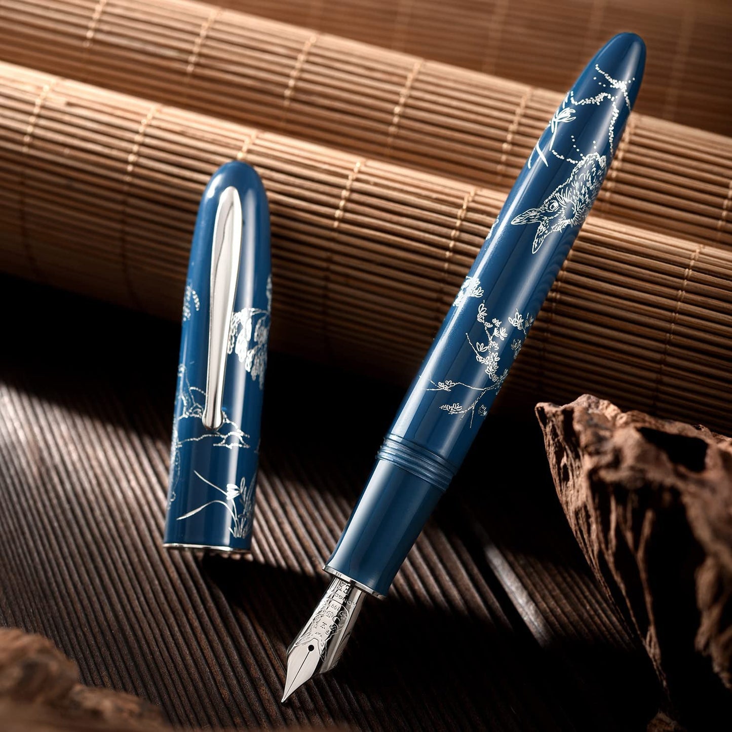 Hongdian N23 Blue CT Fountain Pen