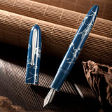Hongdian N23 Blue CT Fountain Pen
