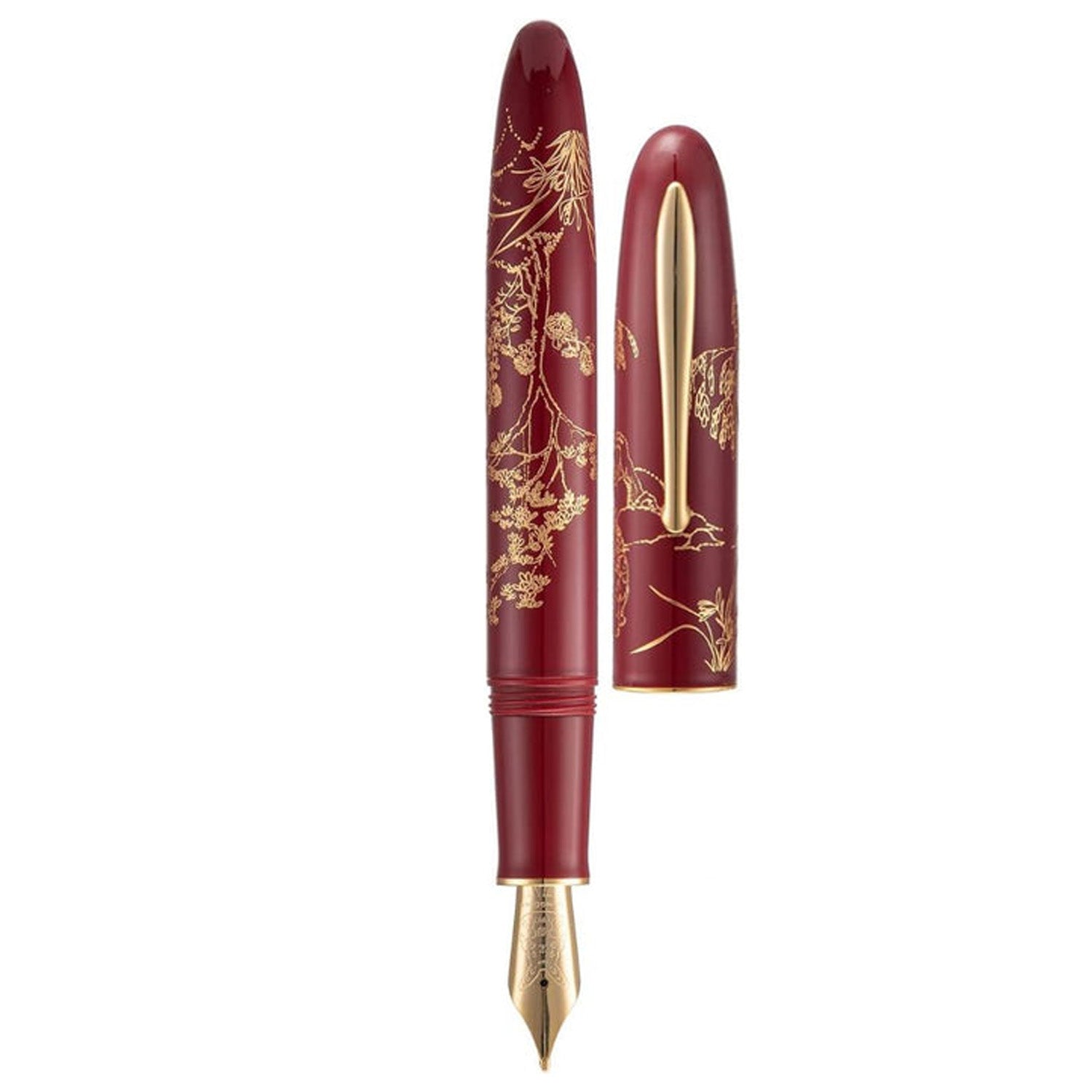Hongdian N23 Red GT Fountain Pen