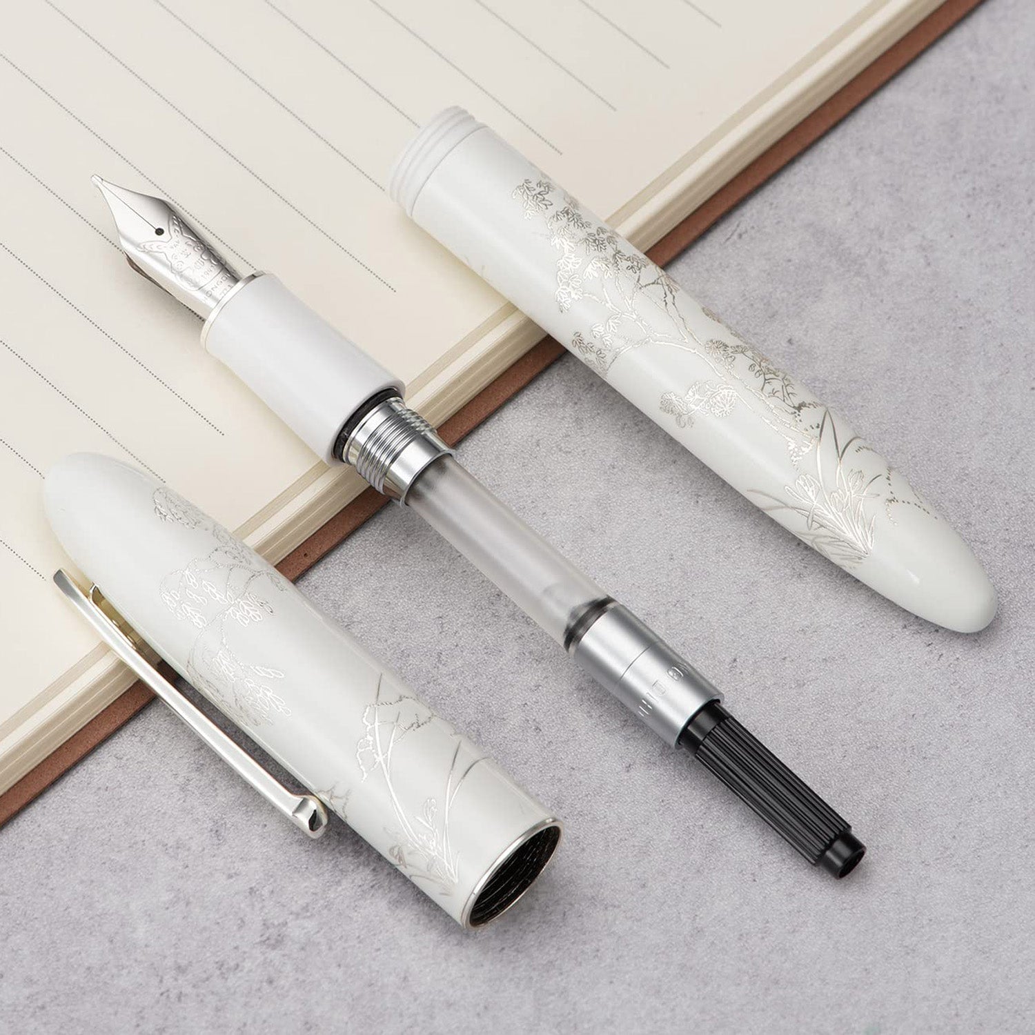 Hongdian N23 White CT Fountain Pen