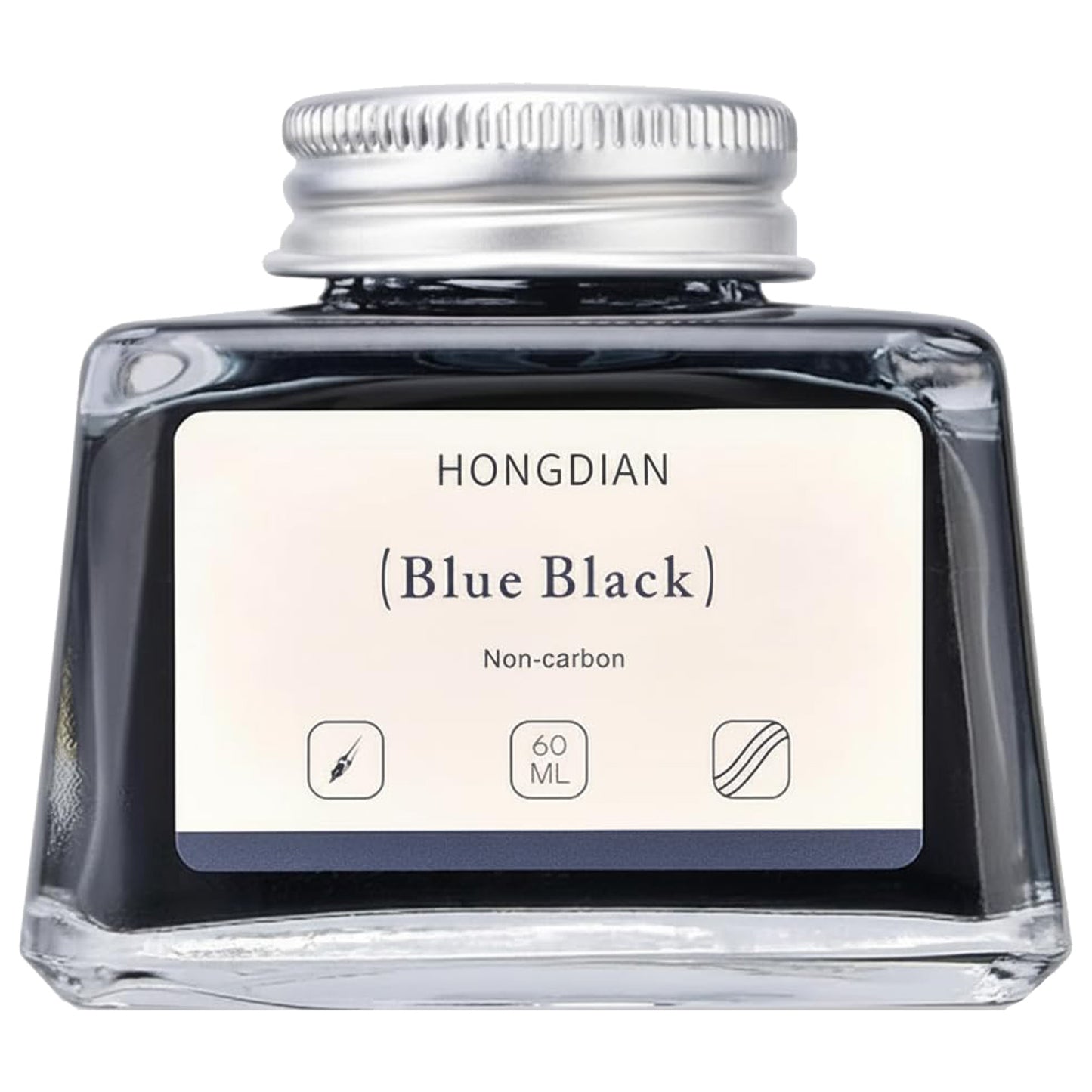Hongdian Non Carbon Ink Bottle (Blue Black - 60 ML) 60ML21