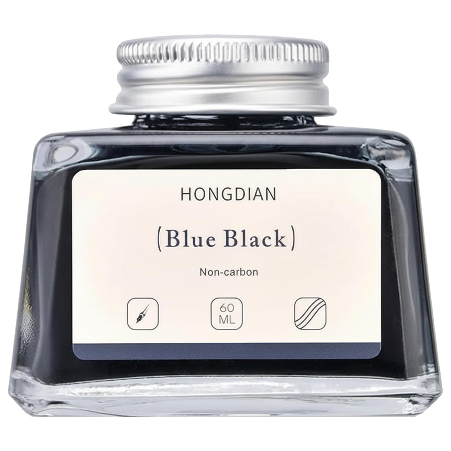 Hongdian Non Carbon Ink Bottle (Blue Black - 60 ML) 60ML21