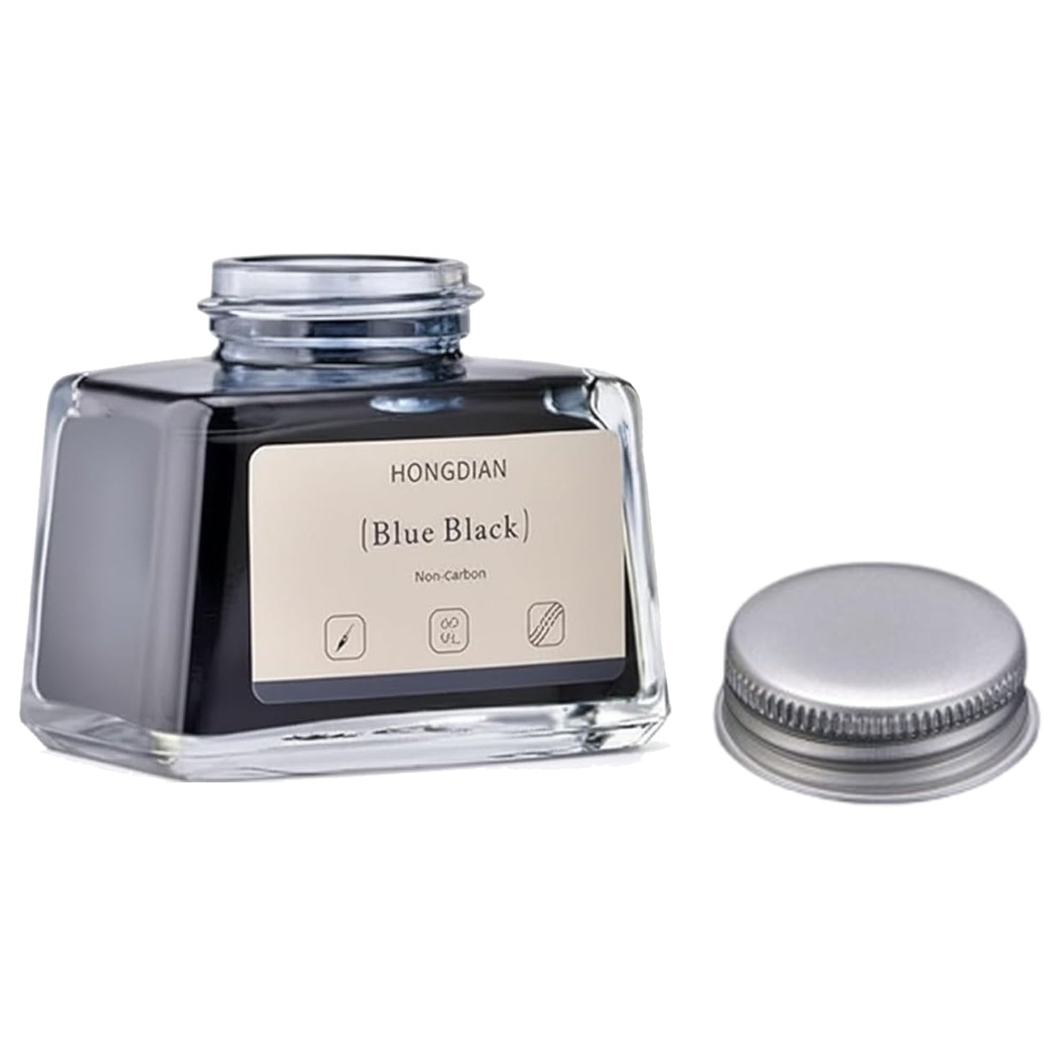Hongdian Non Carbon Ink Bottle (Blue Black - 60 ML) 60ML21