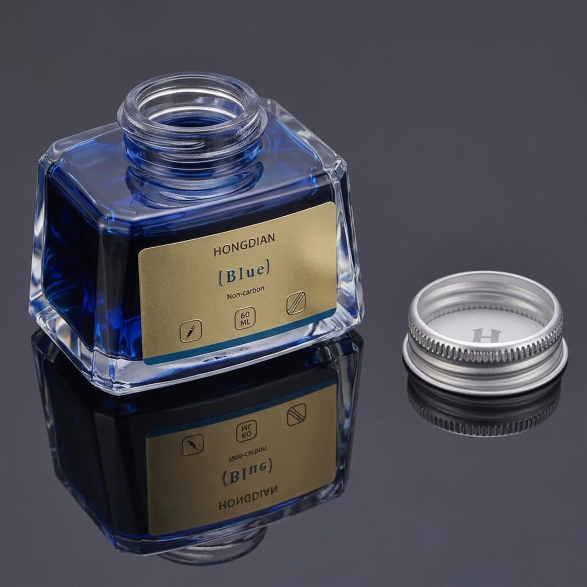 Hongdian Non Carbon Ink Bottle (Blue - 60 ML) 60ML06