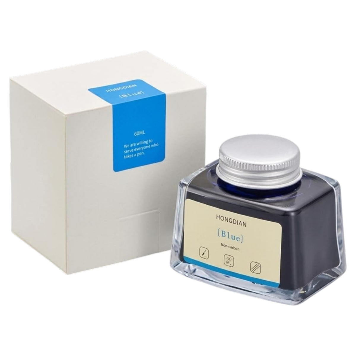 Hongdian Non Carbon Ink Bottle (Blue - 60 ML) 60ML06