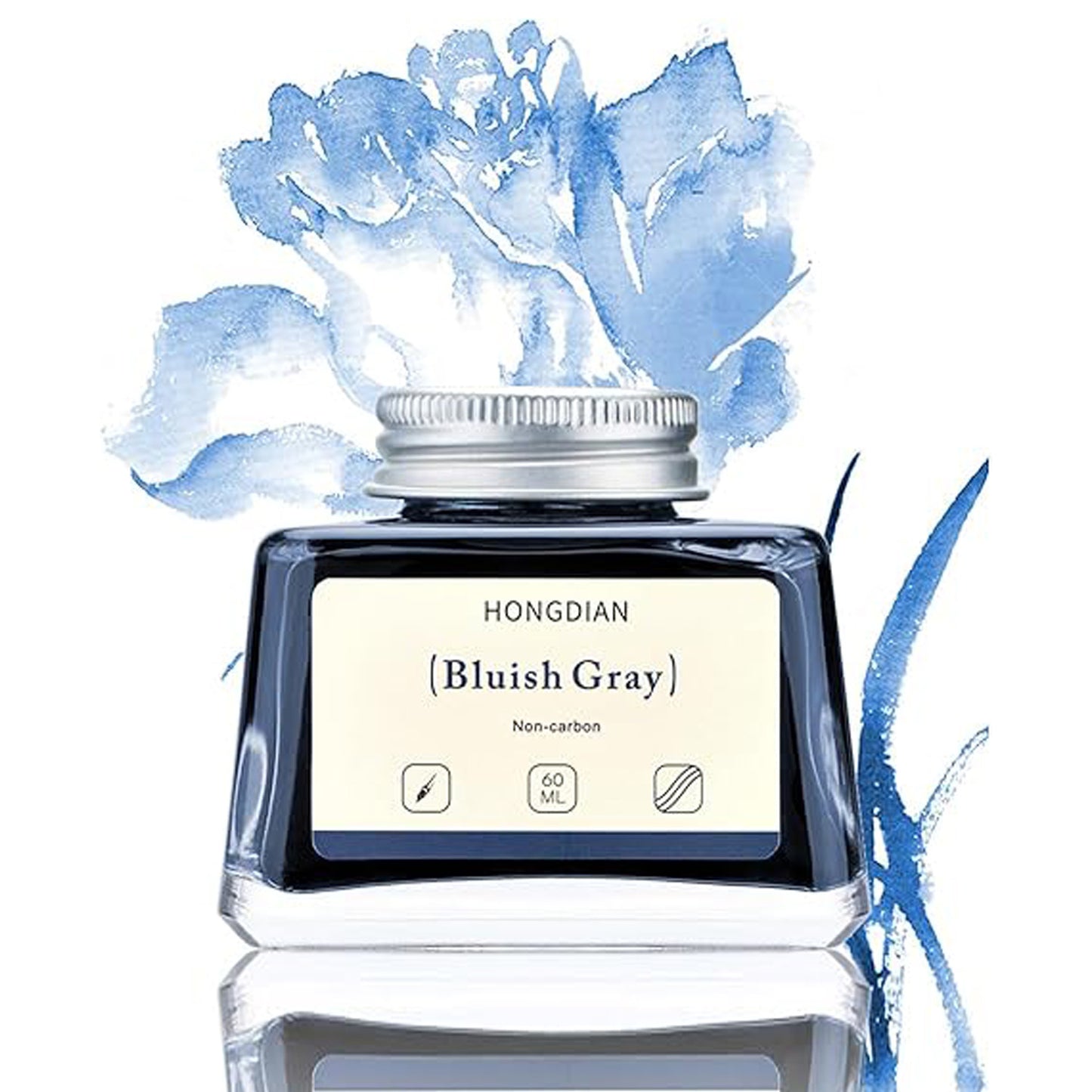 Hongdian Non Carbon Ink Bottle (Bluish Gray - 60 ML) 60ML26