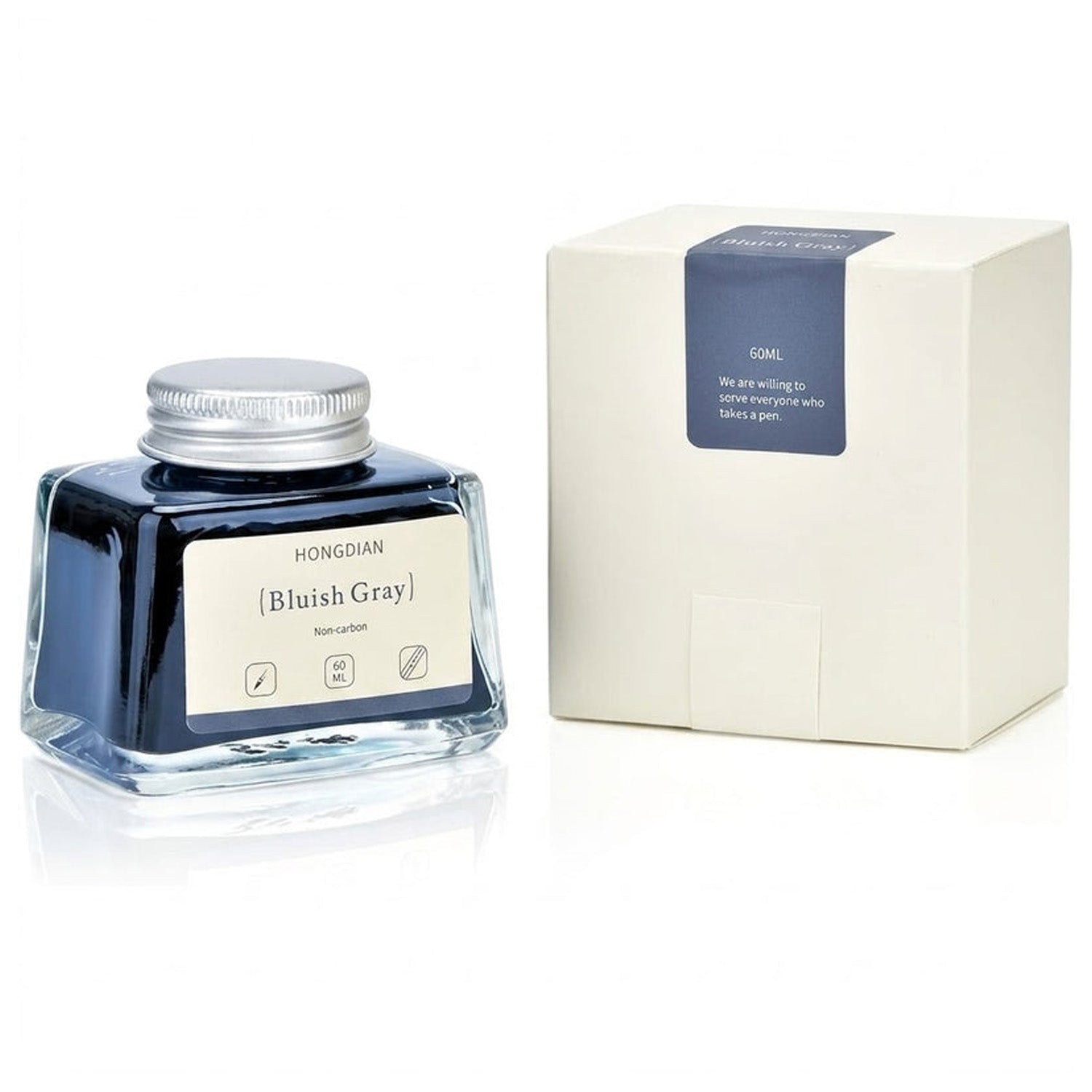 Hongdian Non Carbon Ink Bottle (Bluish Gray - 60 ML) 60ML26