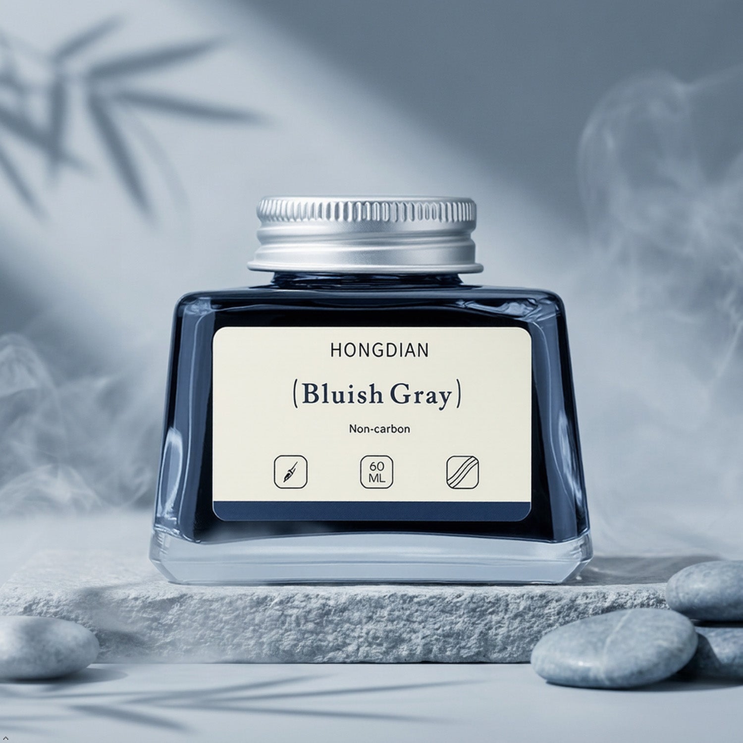 Hongdian Non Carbon Ink Bottle (Bluish Gray - 60 ML) 60ML26