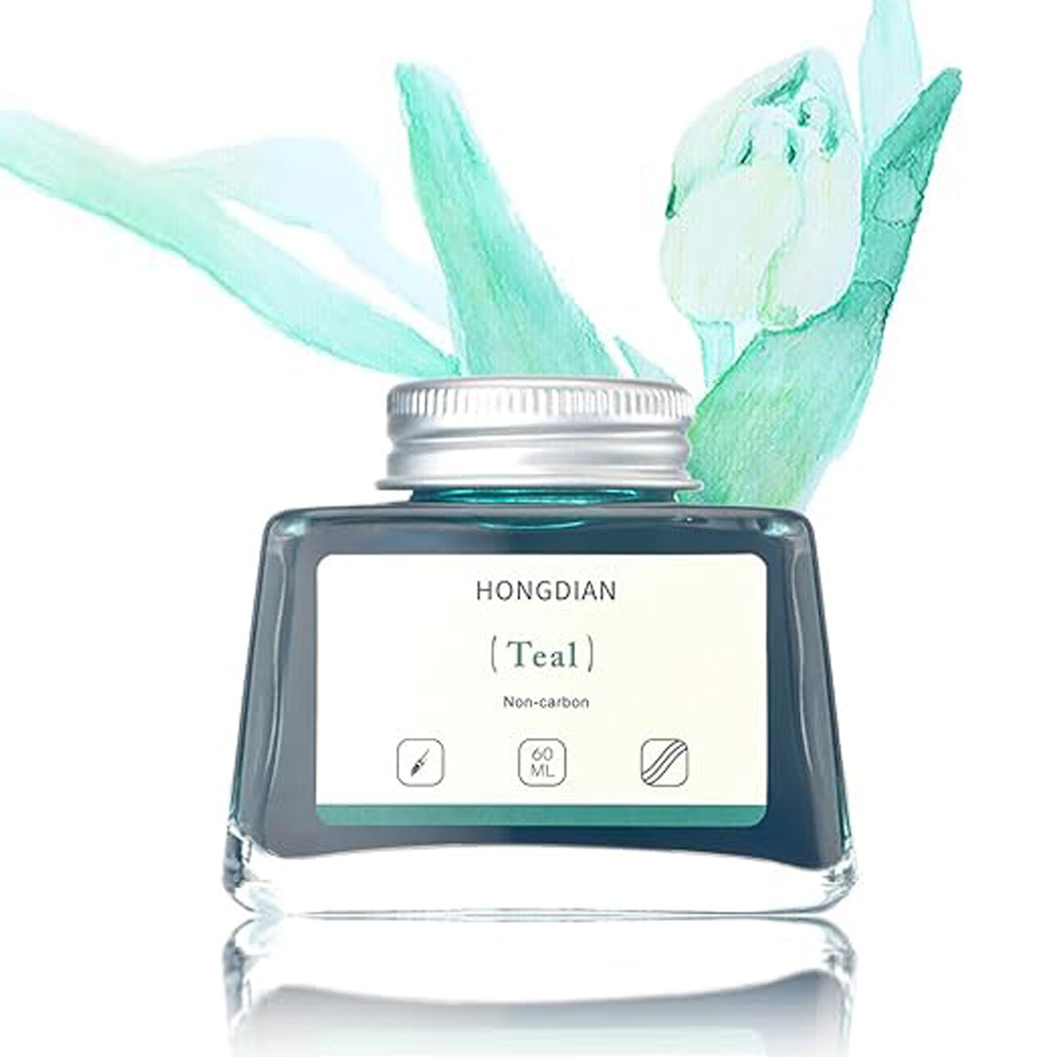 Hongdian Non Carbon Ink Bottle (Teal - 60 ML) 60ML28