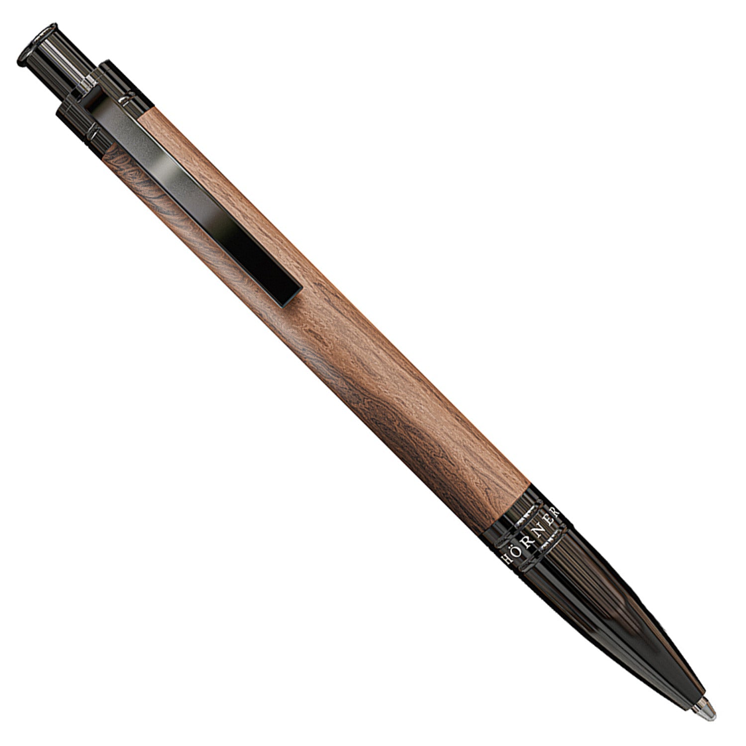 Horner Boscus Walnut Wood PVD Ballpoint Pen 1039-K