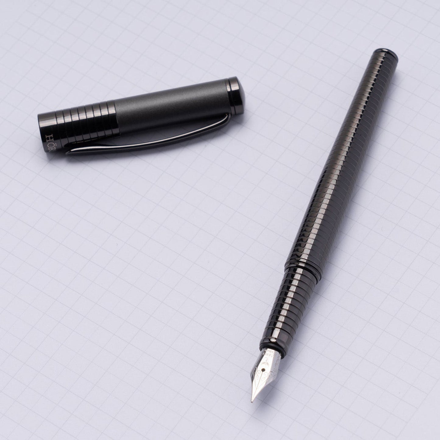 Horner Fortress Gunmetal Fountain Pen
