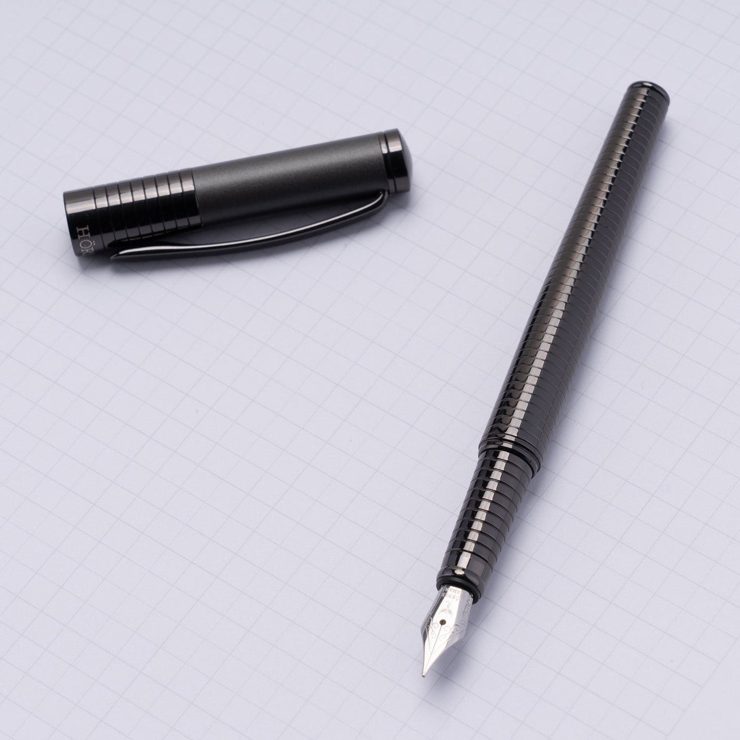 Horner Fortress Gunmetal Fountain Pen