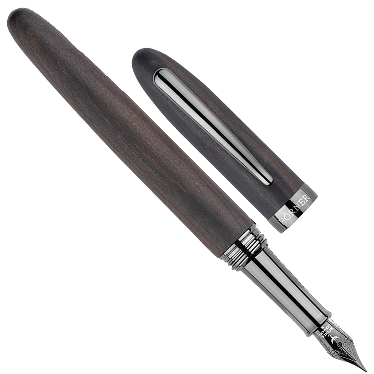 Horner Imperius Ebony Wood Fountain Pen