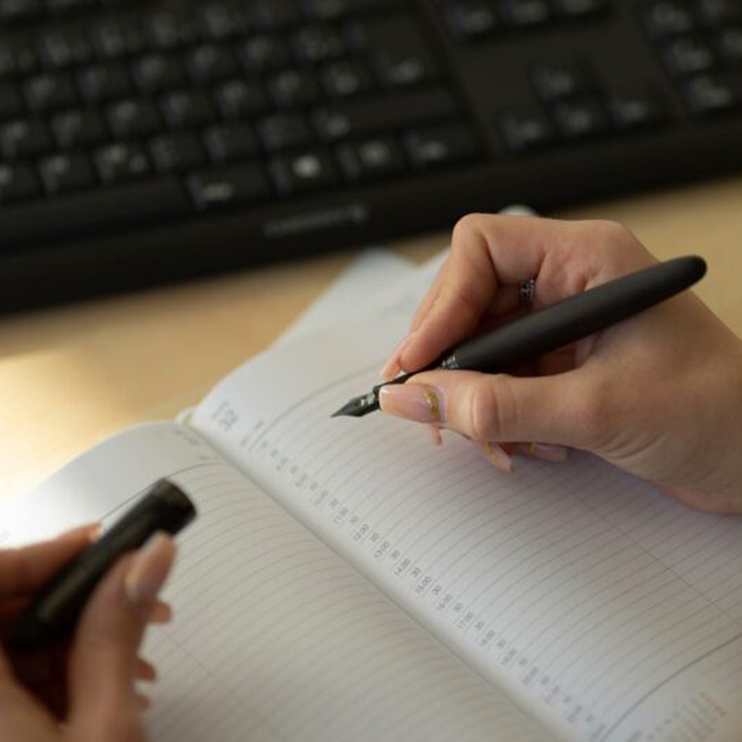 Horner Imperius Ebony Wood Fountain Pen