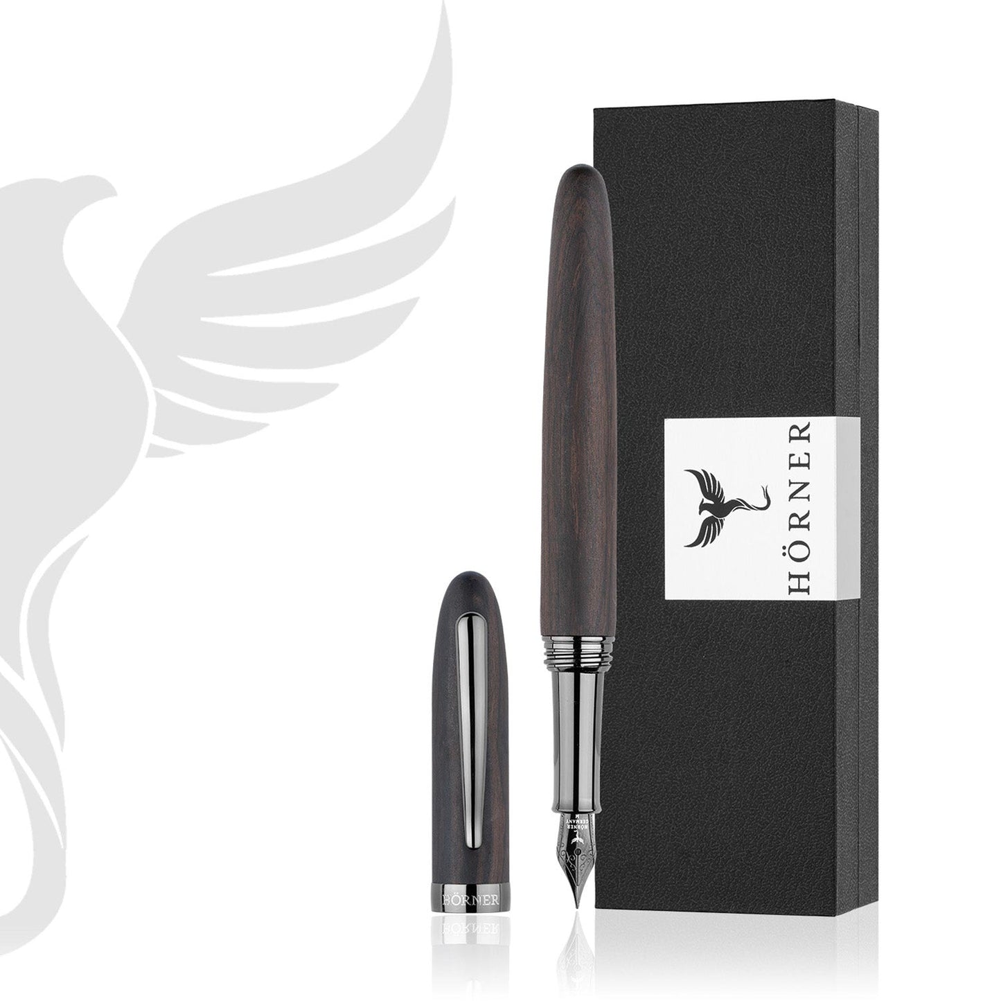 Horner Imperius Ebony Wood Fountain Pen