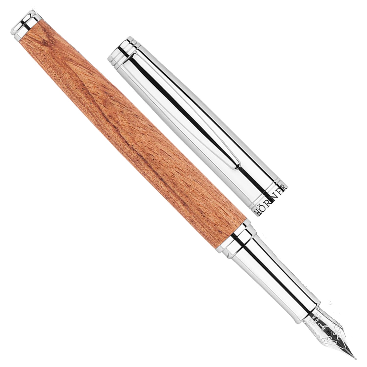 Horner Legno Rosewood Chrome CT Fountain Pen