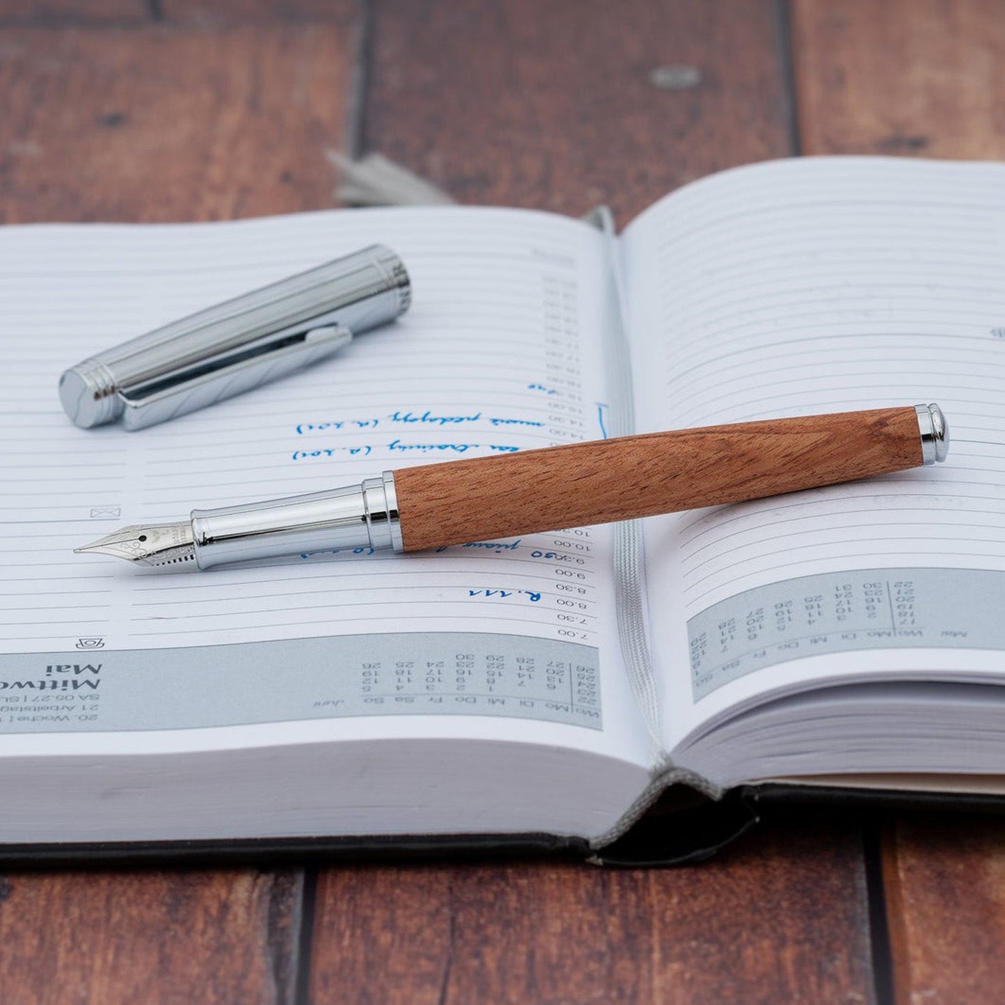 Horner Legno Rosewood Chrome CT Fountain Pen