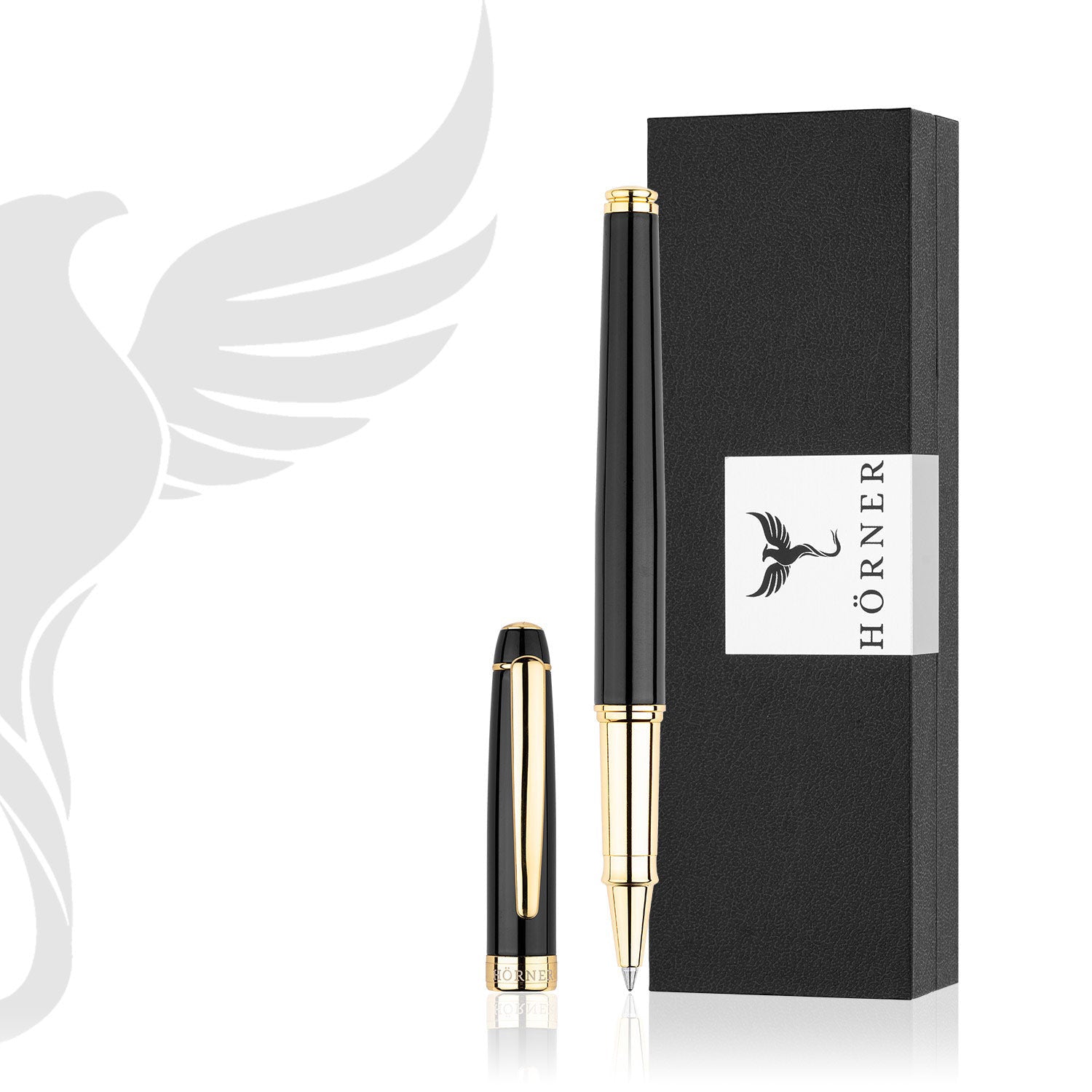 Horner Nobilis Black GT Roller Ball Pen 1034-T