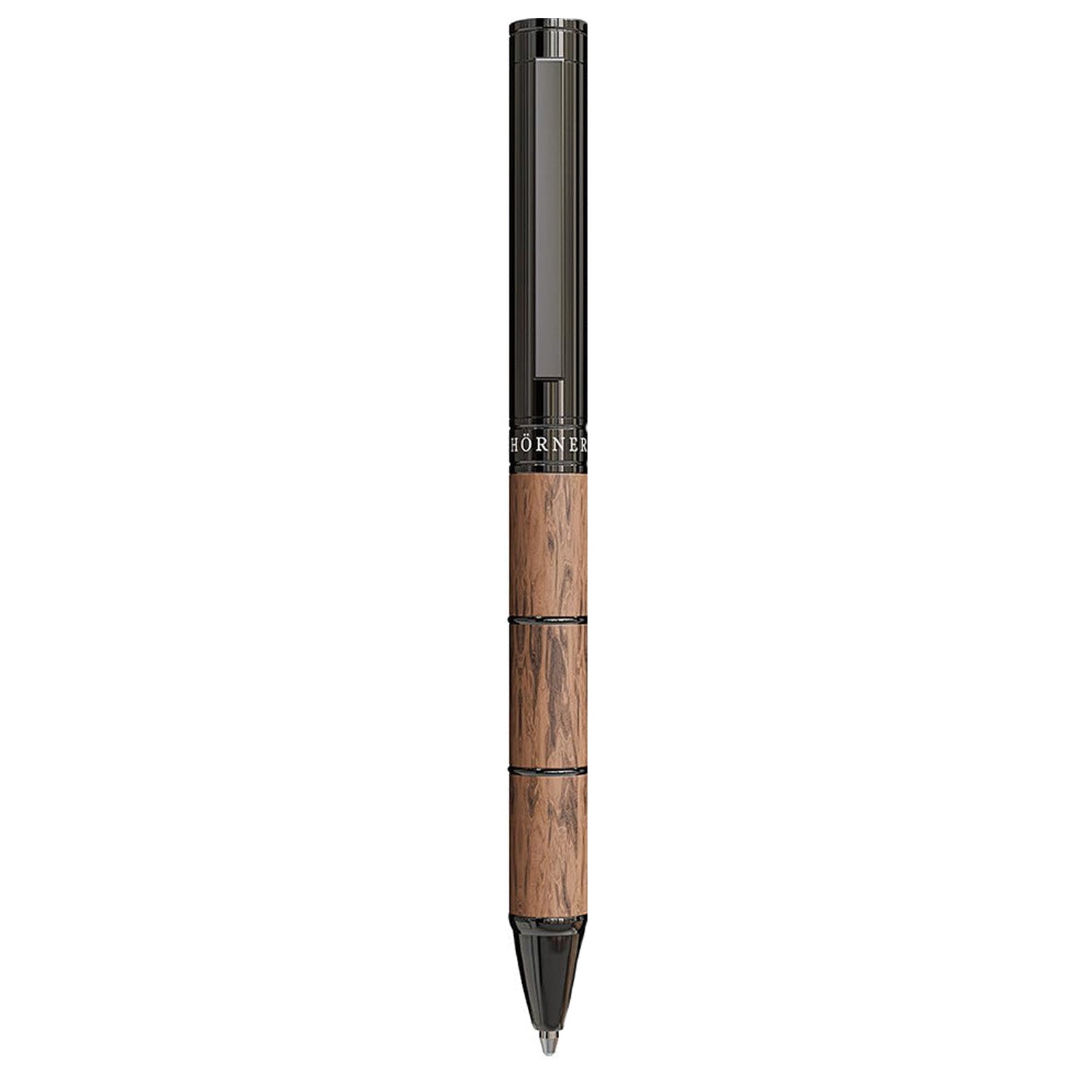 Horner Obscurus Walnut Wood PVD Ballpoint Pen 1040-B