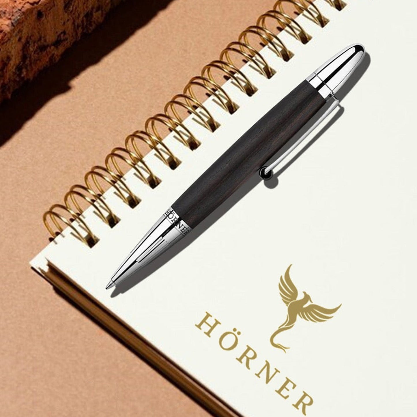 Horner Parvus Ebony Wood CT Ballpoint Pen 1033-E