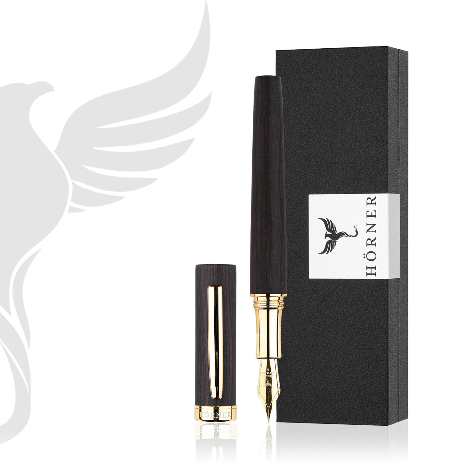 Horner Scriptum Ebony Wood GT Fountain Pen