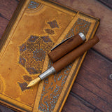 Horner Scriptum Mahogany Wood Fountain Pen