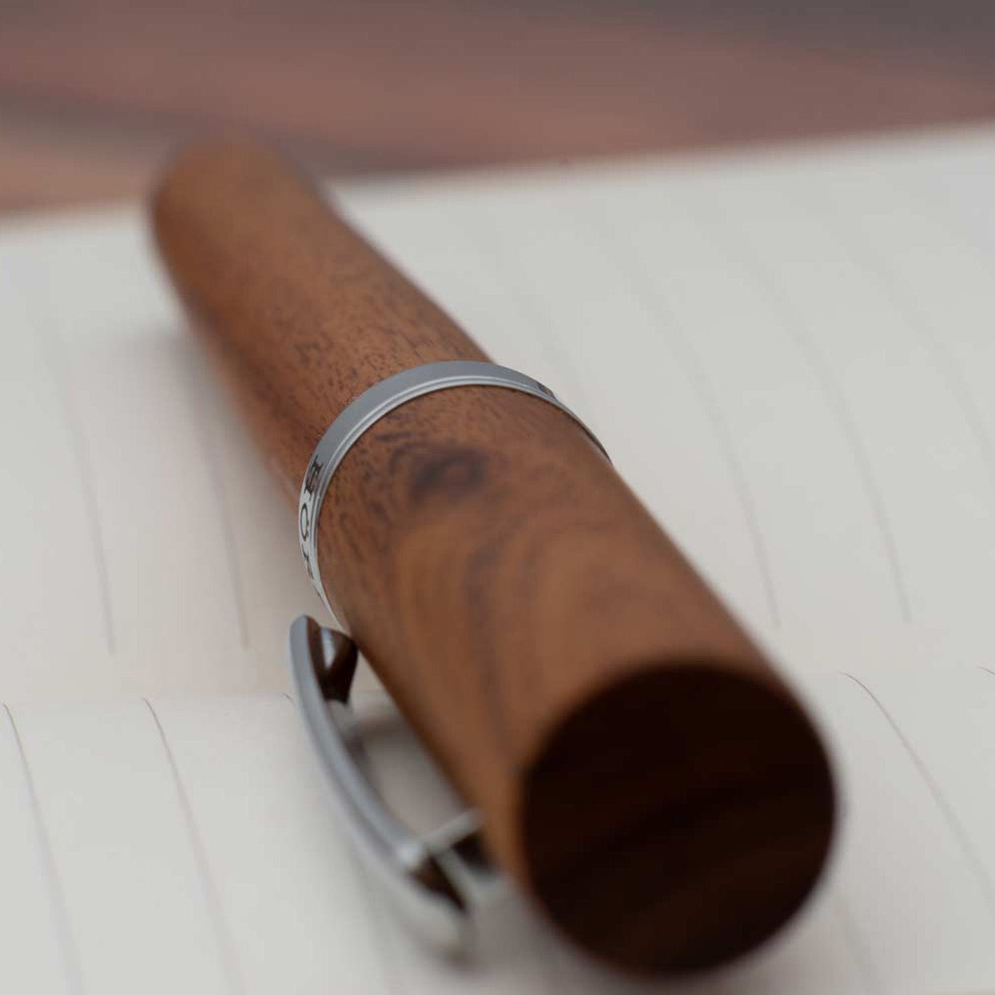 Horner Scriptum Mahogany Wood Fountain Pen