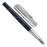 Horner Terra Blue Chrome CT Fountain Pen
