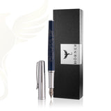 Horner Terra Blue Chrome CT Fountain Pen