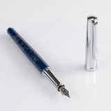 Horner Terra Blue Chrome CT Fountain Pen