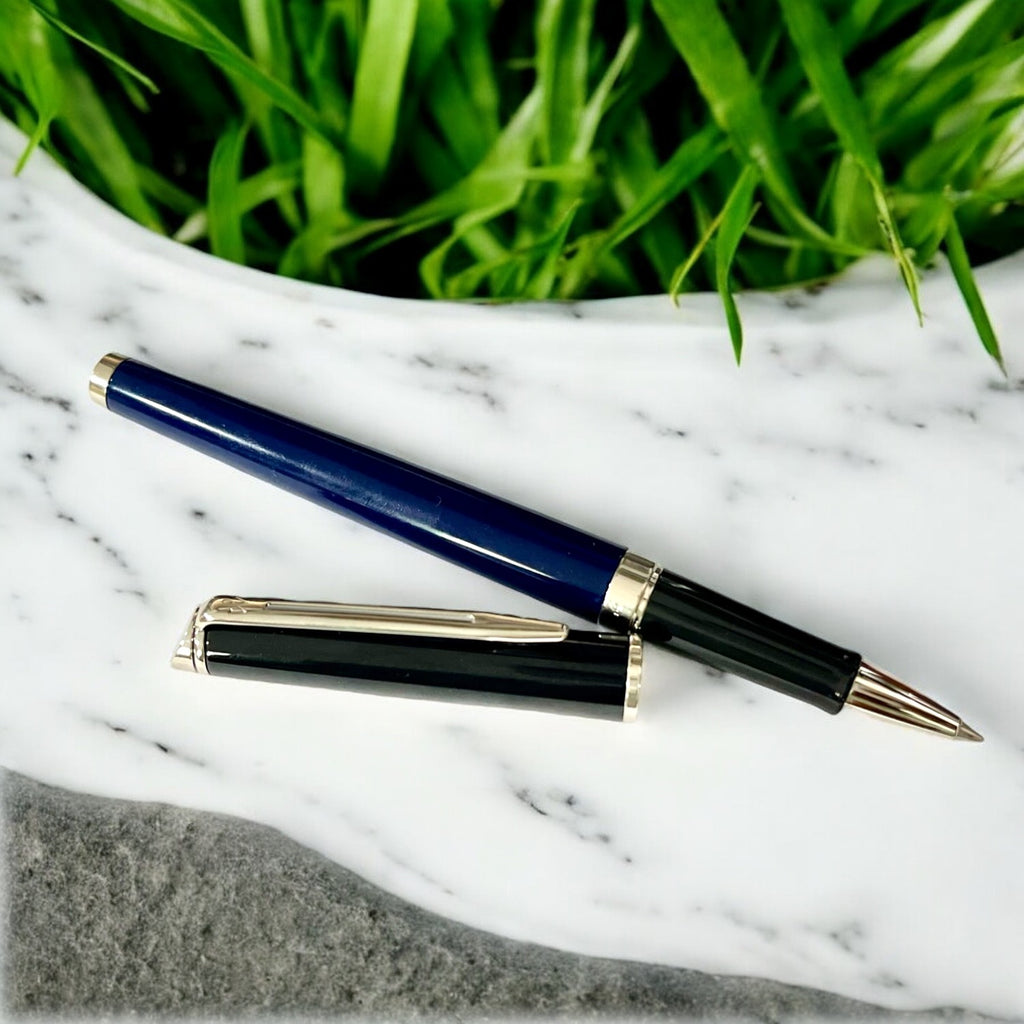 Waterman Hemisphere Colour Block Blue/Black CT Roller Ball Pen 9000037254