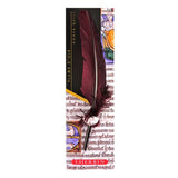 Jacques Herbin Goose Quill Dip Pen (Dark Red) 23399T-RED