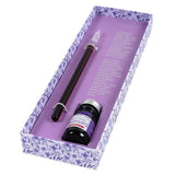 Jacques Herbin Little Glass Pen Set (Purple) 27177T