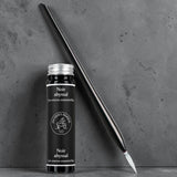 Jacques Herbin La Plume De Verre Glass Pen Set (Black) 20009JT