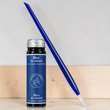 Jacques Herbin La Plume De Verre Glass Pen Set (Blue) 20012JT