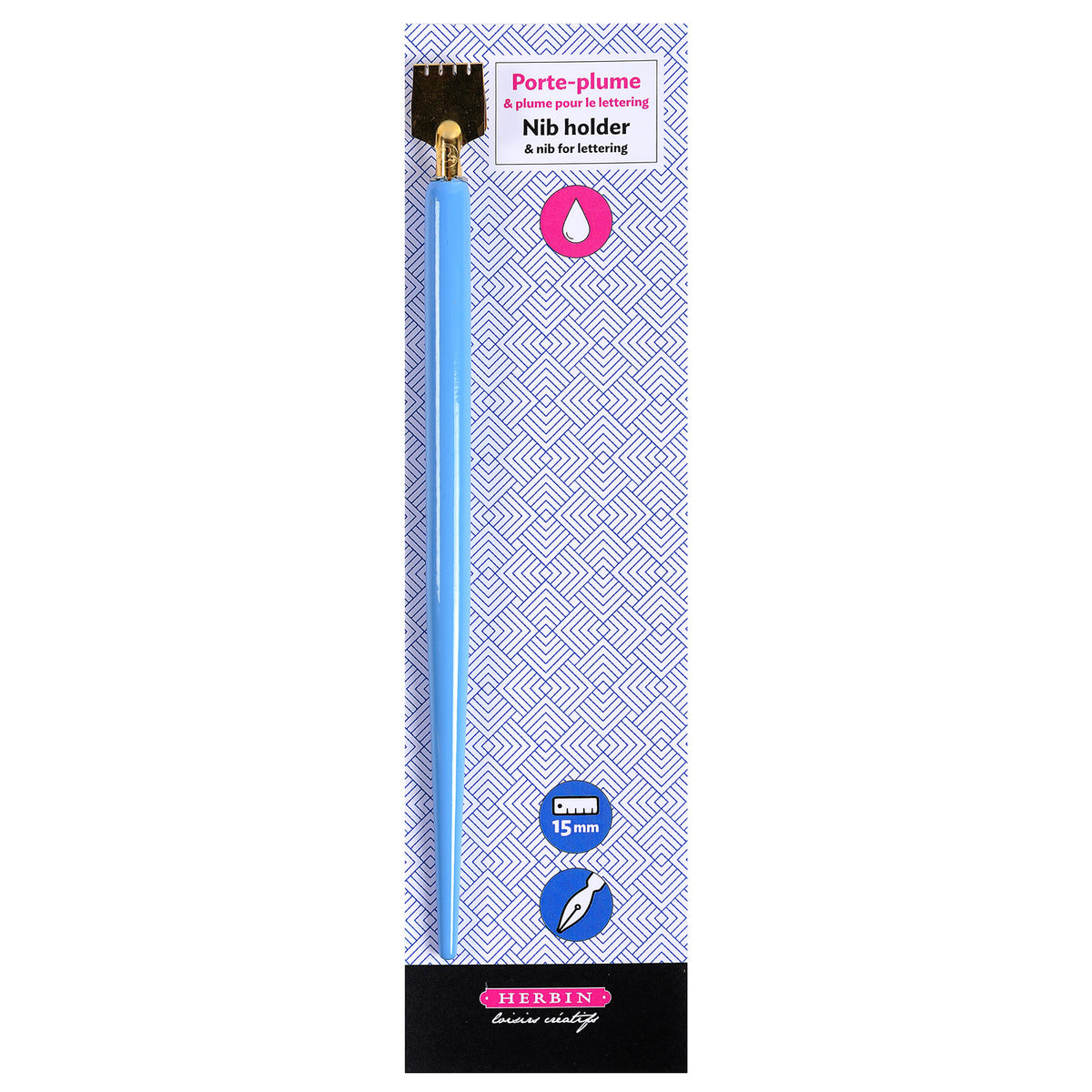 Jacques Herbin Porte-Plume Dip Pen (Sky - 15 MM) 23615T-SKY