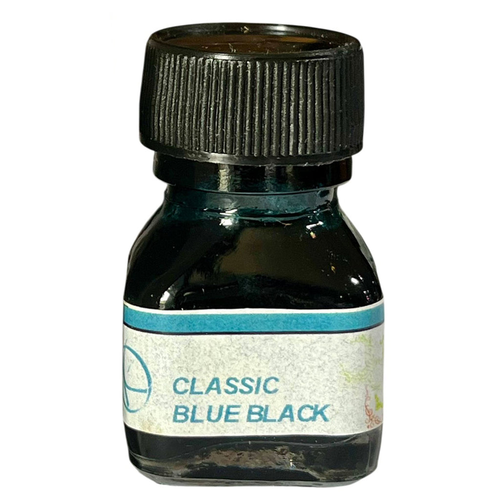 Krishna Classic Ink Bottle (Blue/Black - 20 ML) KICLBLBK20