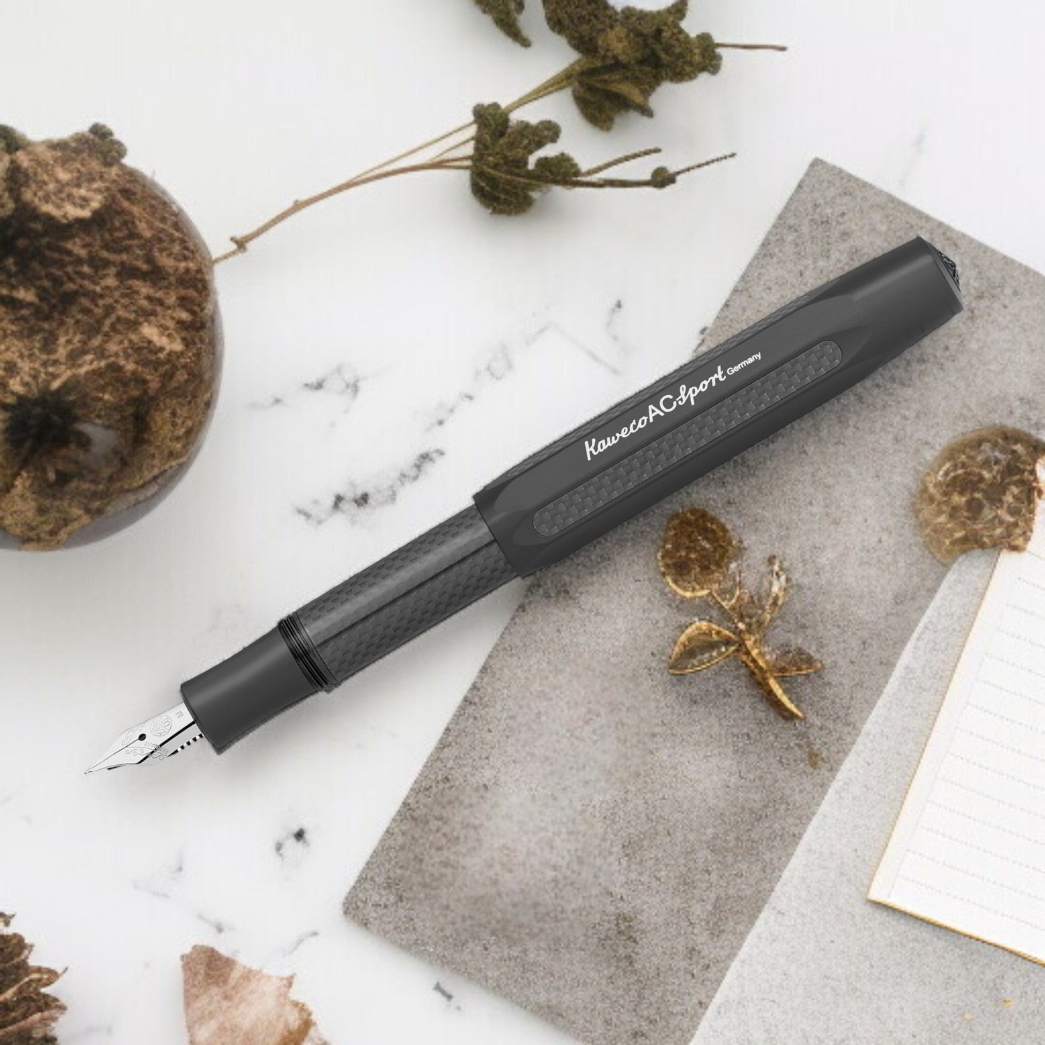 Kaweco Ac Sport Black Fountain Pen (Clip Not Included)