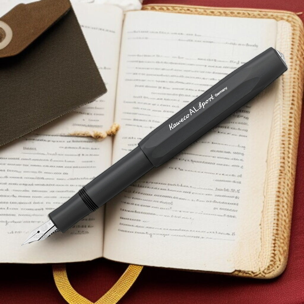 Kaweco Al Sport Black CT Fountain Pen (Clip Not Included)