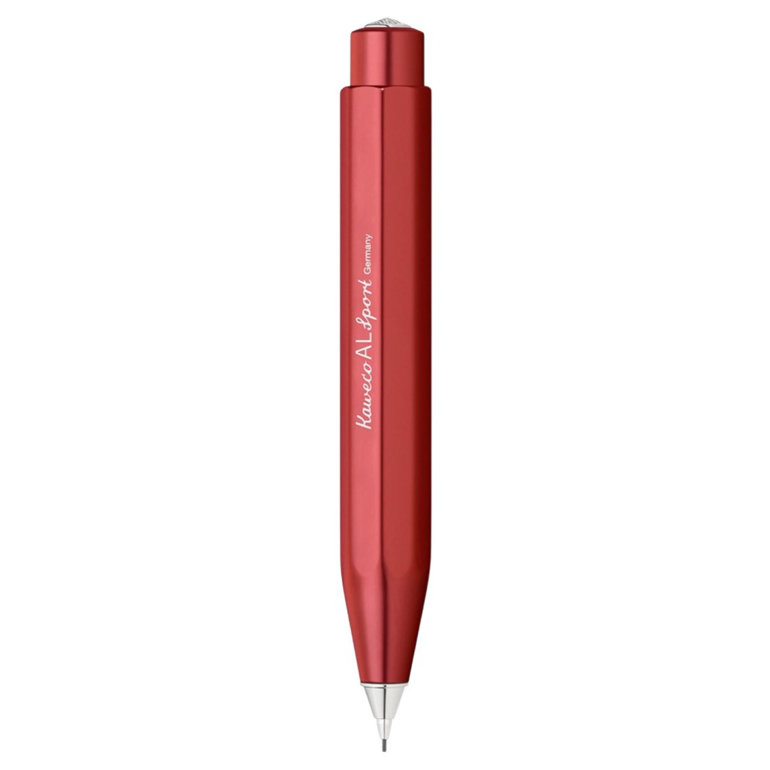 Kaweco Al Sport Deep Red CT Mechanical Pencil (0.7 MM) 10001604 (Clip Not Included)