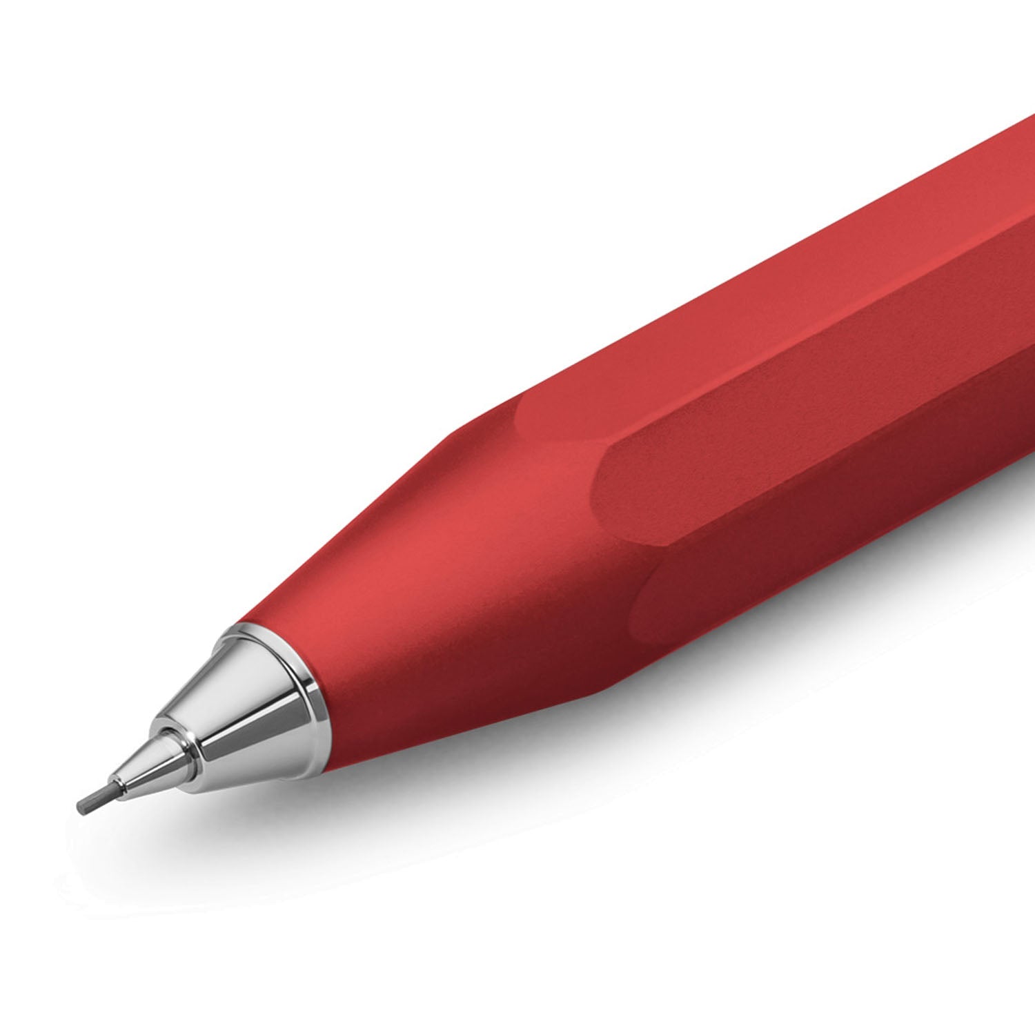Kaweco Al Sport Deep Red CT Mechanical Pencil (0.7 MM) 10001604 (Clip Not Included)