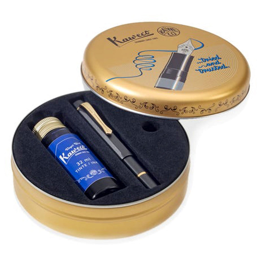 Kaweco Al Sport Piston Black GT Fountain Pen