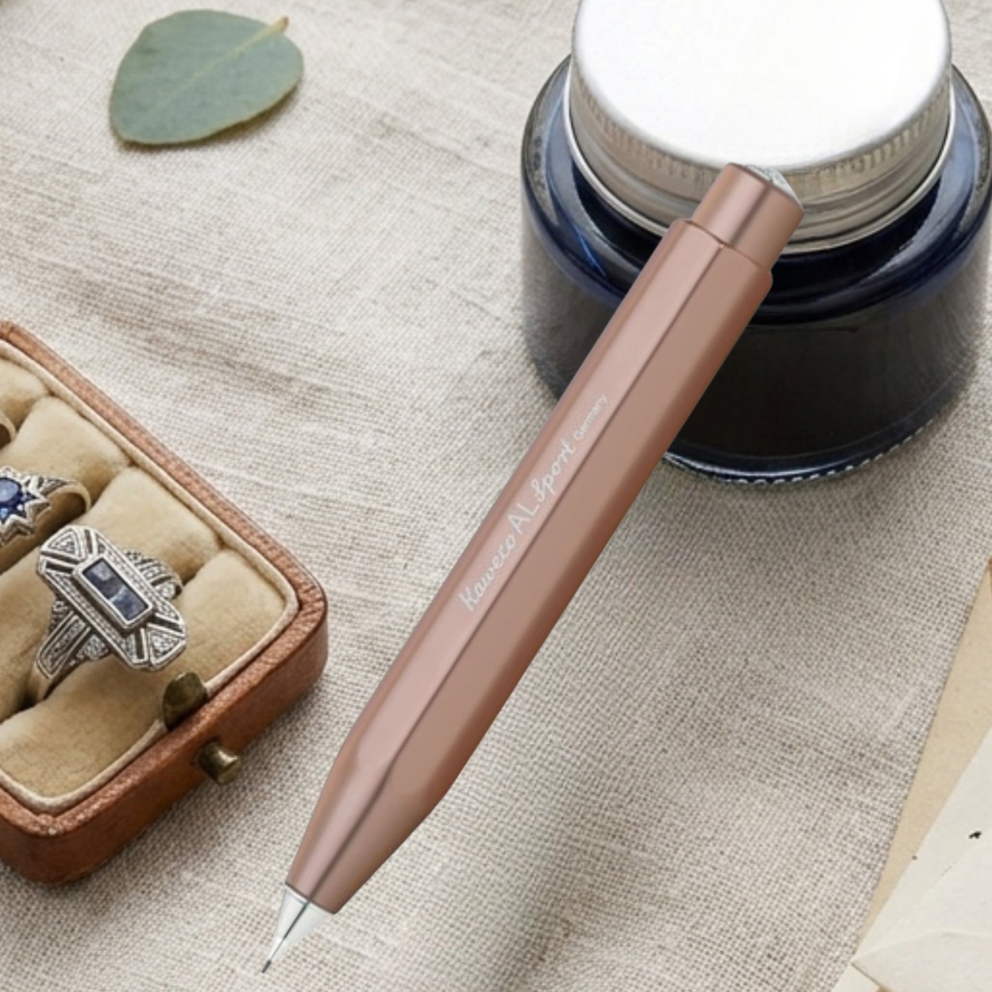 Kaweco Al Sport Rose Gold CT Mechanical Pencil (0.7 MM) 10001577 (Clip Not Included)