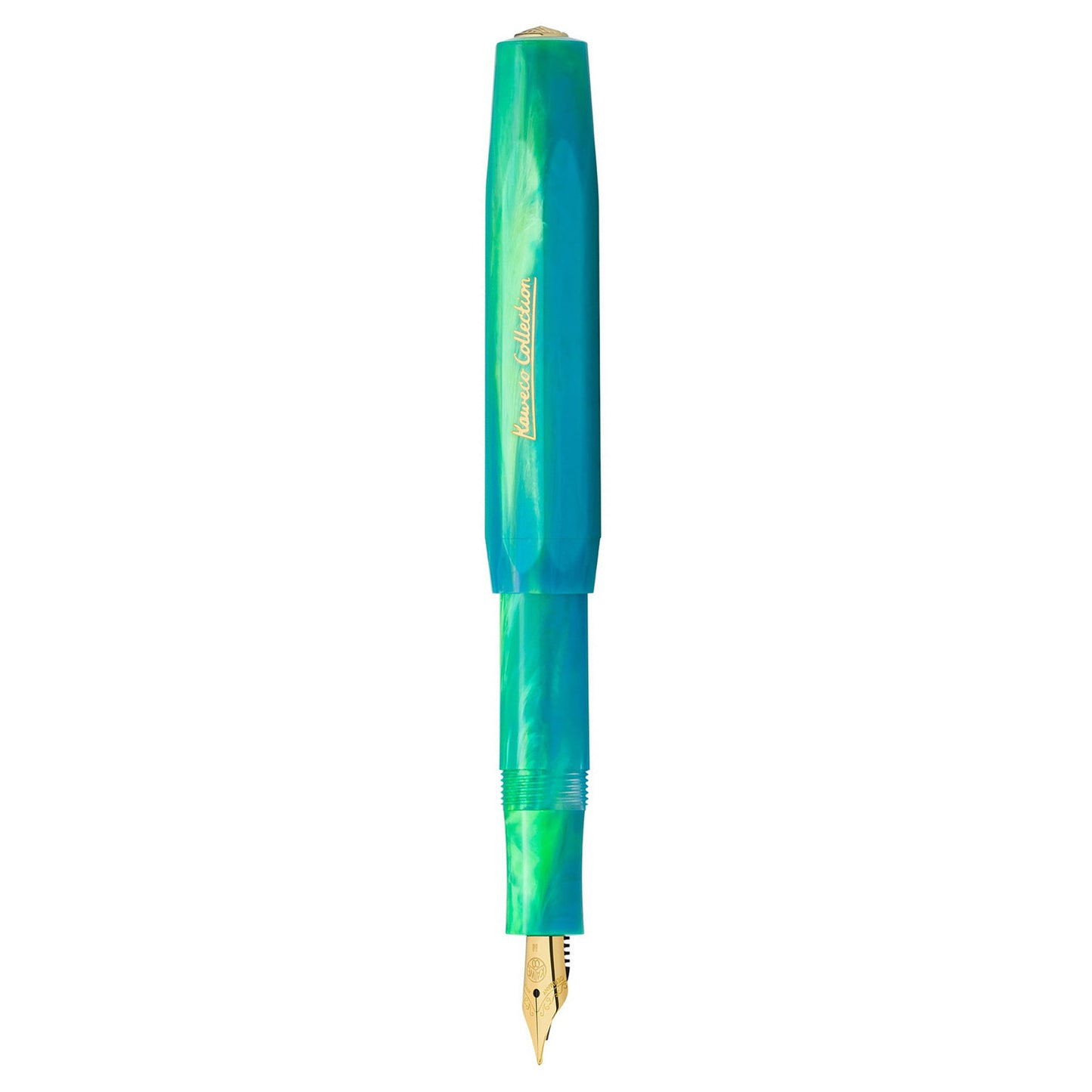 Kaweco Collection Marble Ocean GT Fountain Pen (Clip Not Included) (Limited Edition)