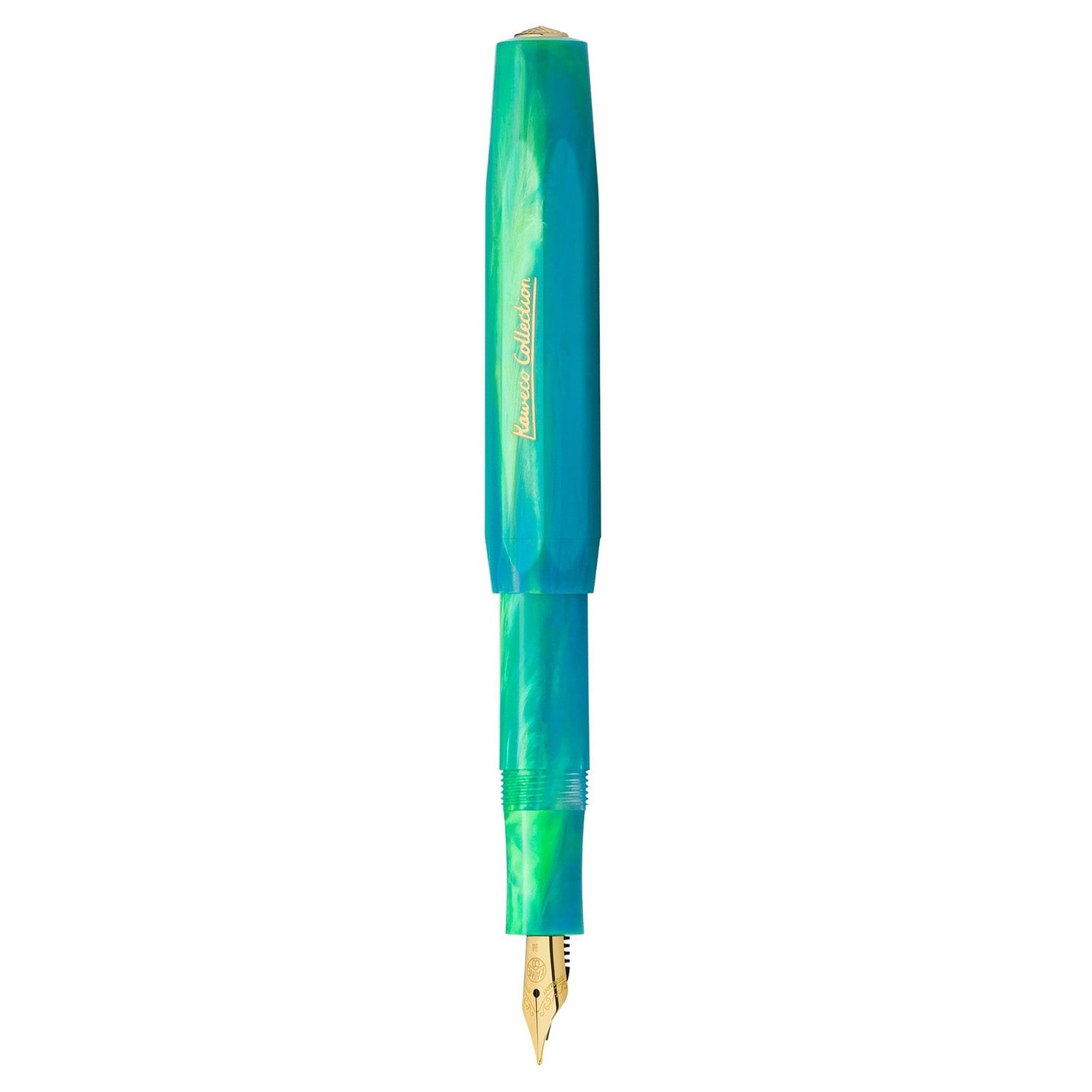 Kaweco Collection Marble Ocean GT Fountain Pen (Clip Not Included) (Limited Edition)