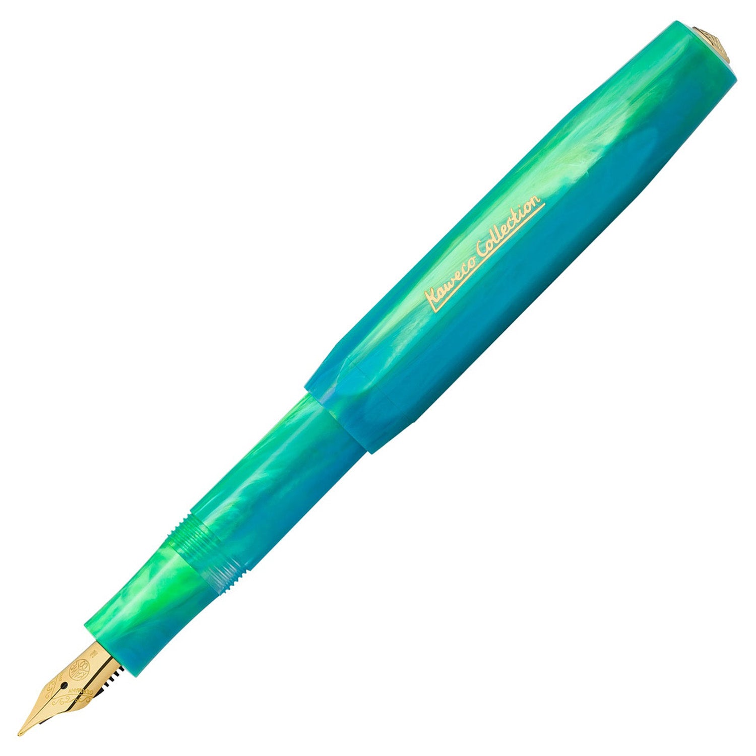 Kaweco Collection Marble Ocean GT Fountain Pen (Clip Not Included) (Limited Edition)
